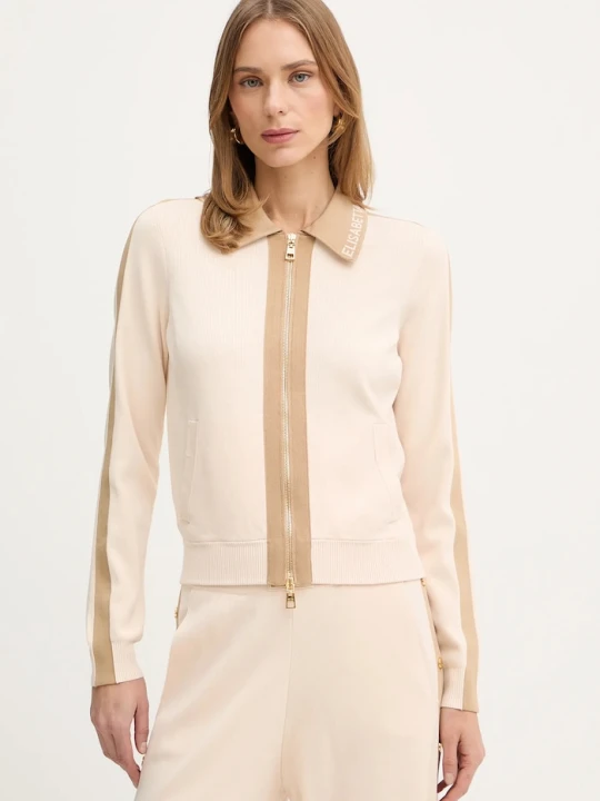 Zdjęcie produktu Elisabetta Franchi kardigan beżowy