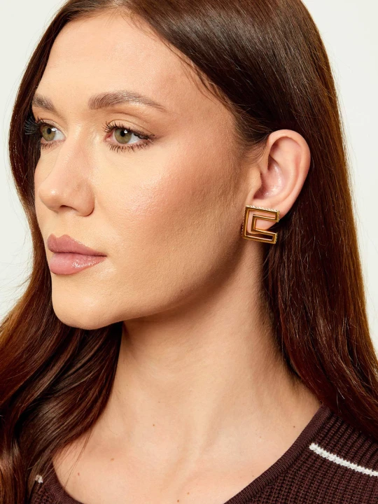 Zdjęcie produktu Elisabetta Franchi Kolczyki złoty
