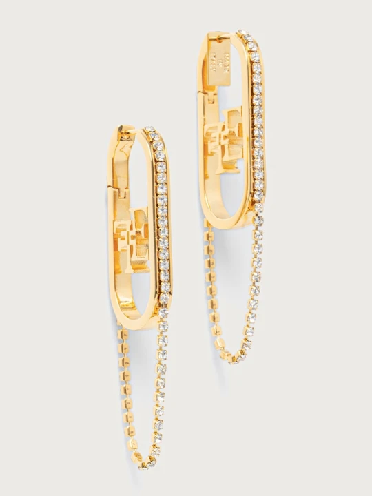 Zdjęcie produktu Elisabetta Franchi kolczyki damskie mosiężne złoty