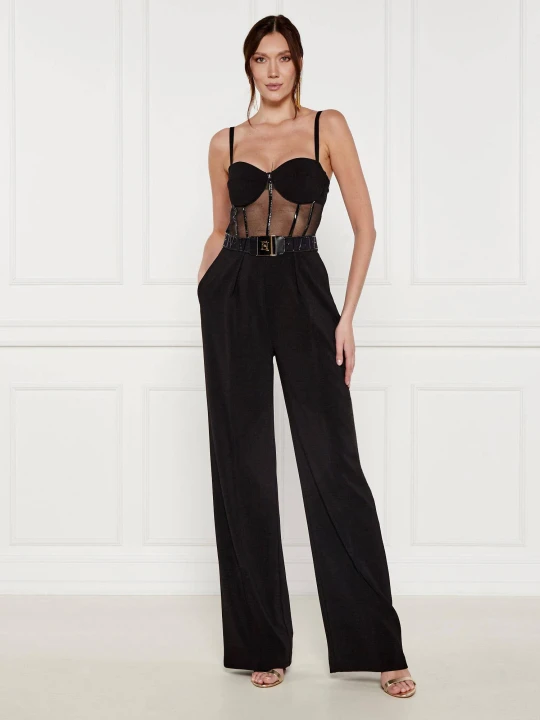 Zdjęcie produktu Elisabetta Franchi Kombinezon | Regular Fit czarny