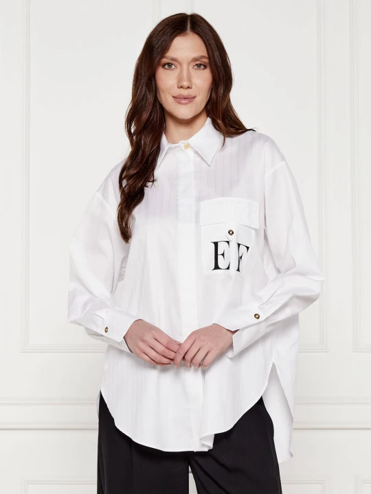 Zdjęcie produktu Elisabetta Franchi Koszula | Oversize fit biały