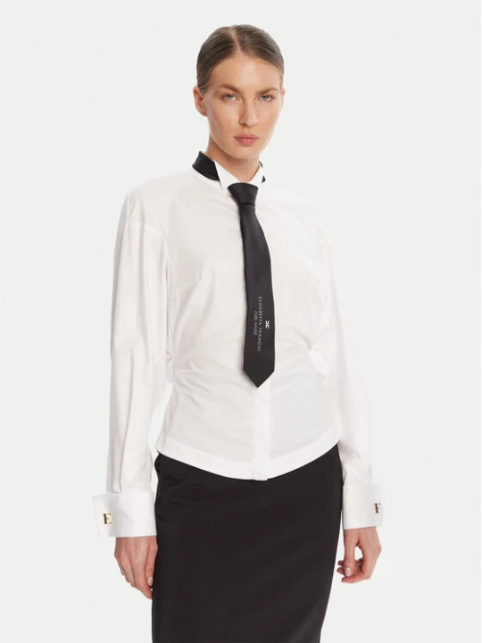 Zdjęcie produktu Elisabetta Franchi Koszula re Biały Regular Fit