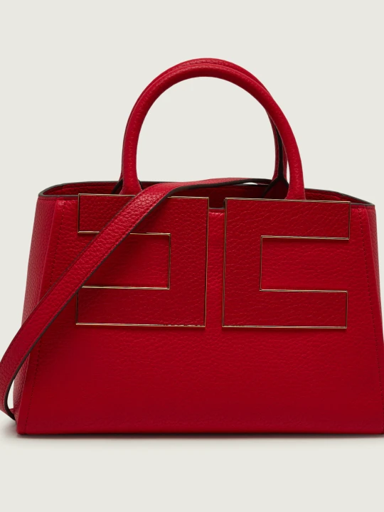 Zdjęcie produktu Elisabetta Franchi Kuferek + saszetka czerwony