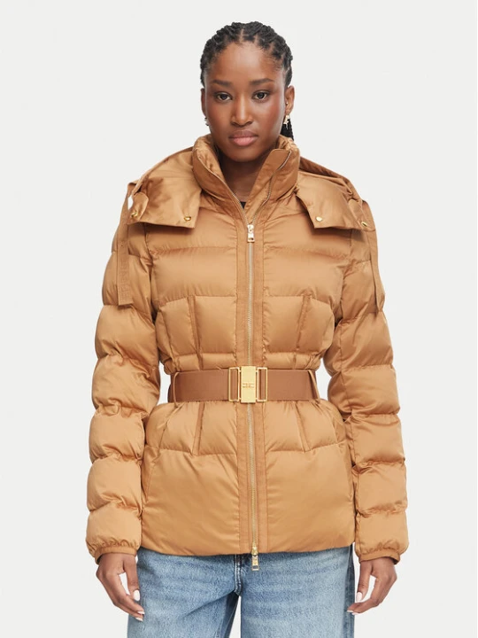 Zdjęcie produktu Elisabetta Franchi Kurtka zimowa PI-92D-66E2 Brązowy jasny Slim Fit