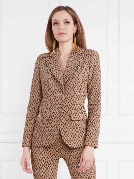 Zdjęcie produktu Elisabetta Franchi Marynarka | Loose fit czarny