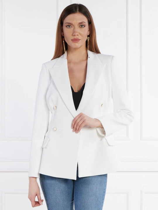 Zdjęcie produktu Elisabetta Franchi Marynarka | Slim Fit biały