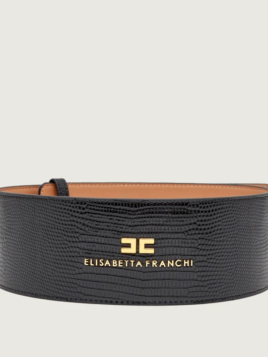 Zdjęcie produktu Elisabetta Franchi Pasek czarny