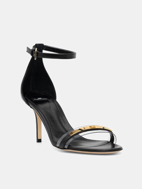 Zdjęcie produktu Elisabetta Franchi sandały skórzane czarny