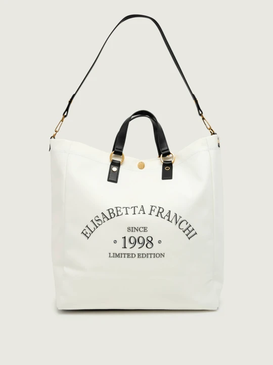 Zdjęcie produktu Elisabetta Franchi Shopperka biały
