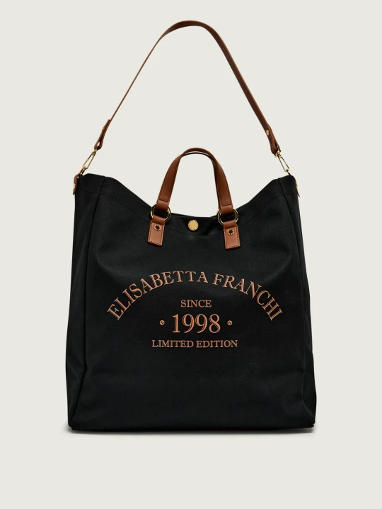 Zdjęcie produktu Elisabetta Franchi Shopperka czarny