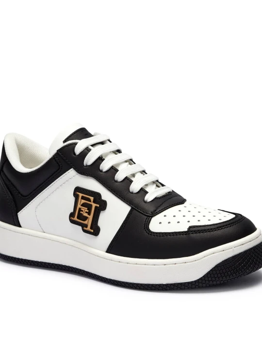 Zdjęcie produktu Elisabetta Franchi Skórzane sneakersy biały