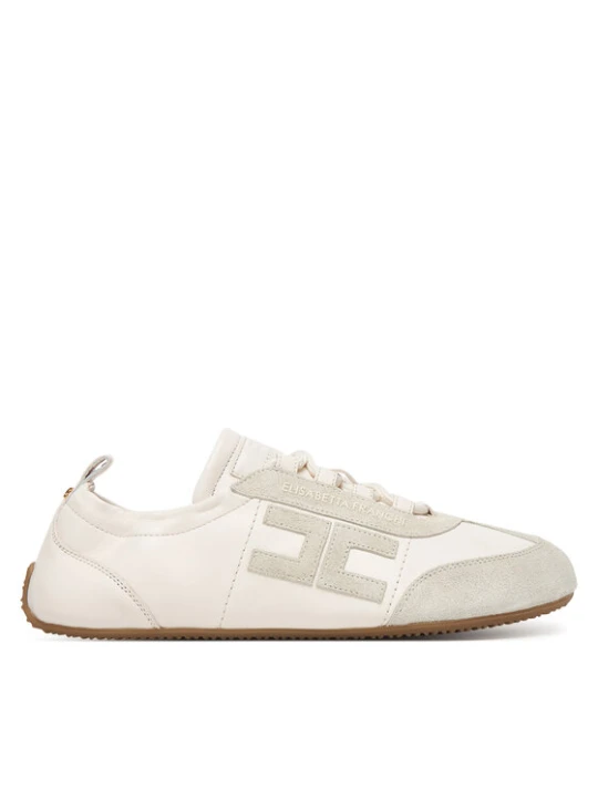 Zdjęcie produktu Elisabetta Franchi Sneakersy SA39G61E2 Écru Kremowy