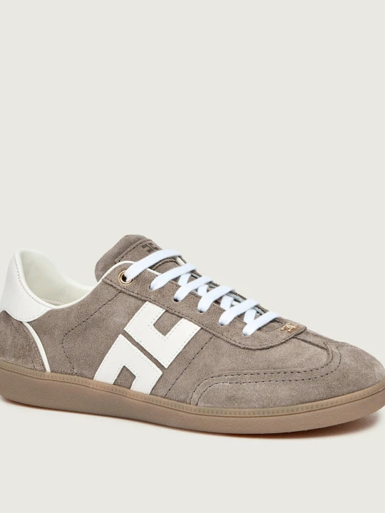 Zdjęcie produktu Elisabetta Franchi Sneakersy | zamsz beżowy