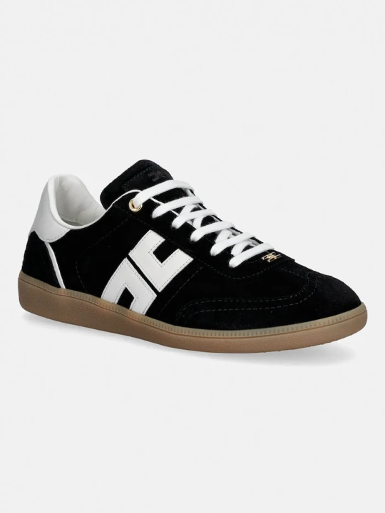 Zdjęcie produktu Elisabetta Franchi sneakersy zamszowe czarny