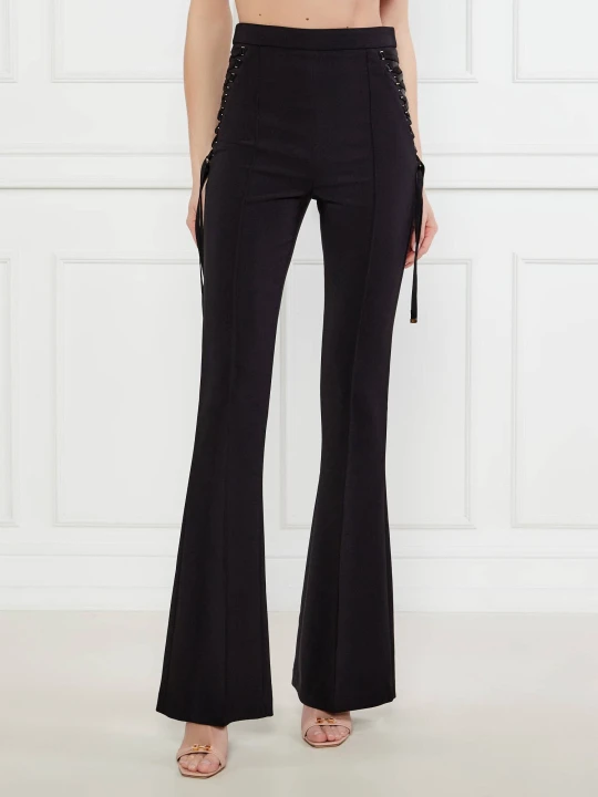Zdjęcie produktu Elisabetta Franchi Spodnie | flare fit czarny