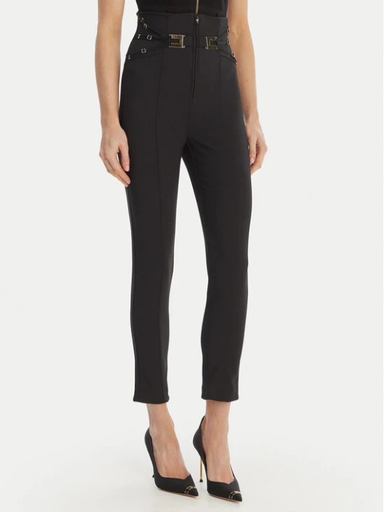Zdjęcie produktu Elisabetta Franchi Spodnie materiałowe PA-158-61E2-V350 Czarny Skinny Fit