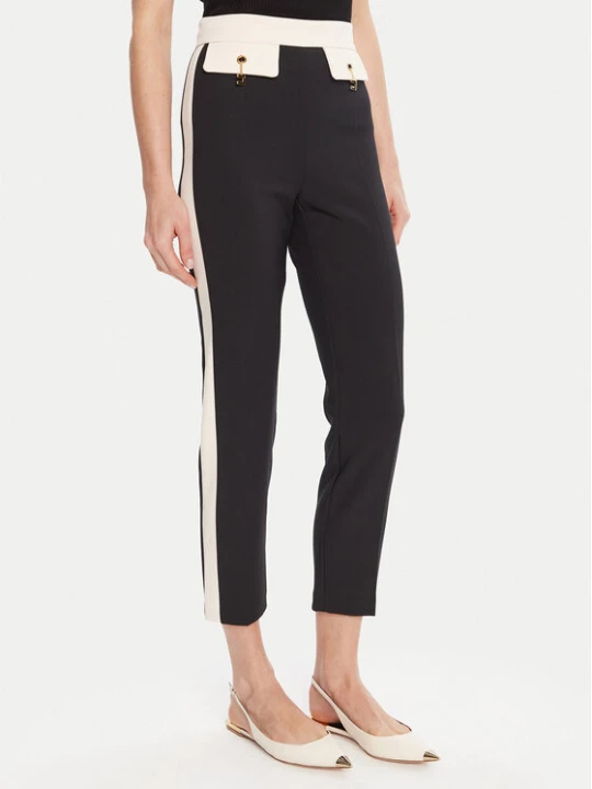 Zdjęcie produktu Elisabetta Franchi Spodnie materiałowe PA-T01-56E2-V340 Czarny Regular Fit