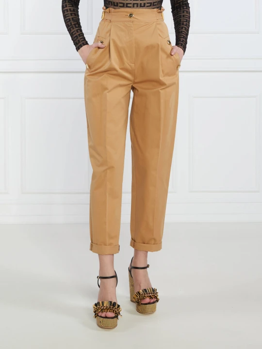 Zdjęcie produktu Elisabetta Franchi Spodnie | Regular Fit camel