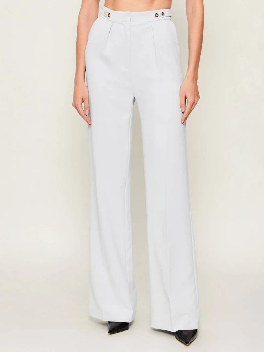 Zdjęcie produktu Elisabetta Franchi Spodnie | Relaxed fit błękitny