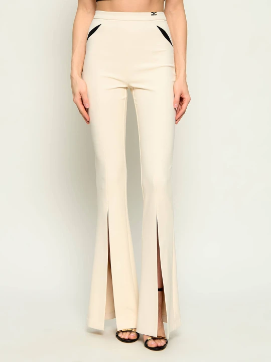 Zdjęcie produktu Elisabetta Franchi Spodnie | Slim Fit beżowy