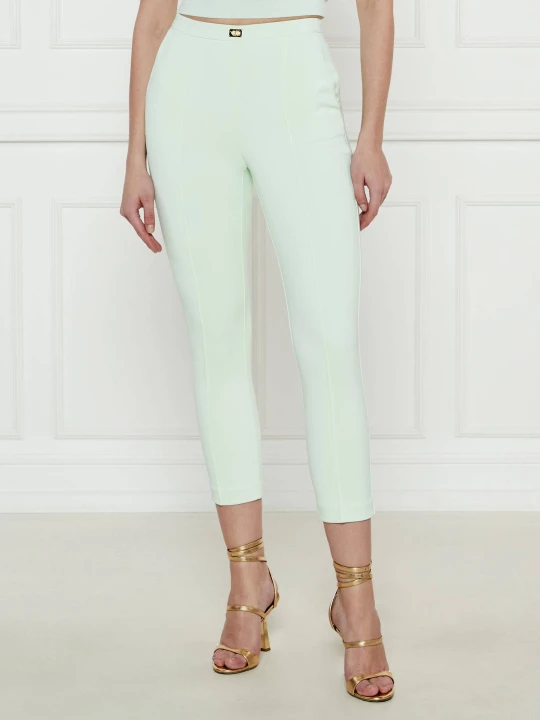 Zdjęcie produktu Elisabetta Franchi Spodnie | Slim Fit miętowy