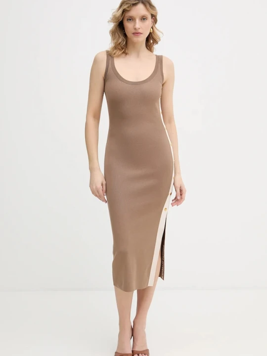 Zdjęcie produktu Elisabetta Franchi sukienka brązowy
