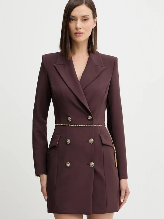 Zdjęcie produktu Elisabetta Franchi sukienka bordowy