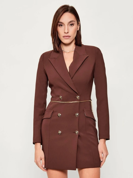 Zdjęcie produktu Elisabetta Franchi Sukienka brązowy