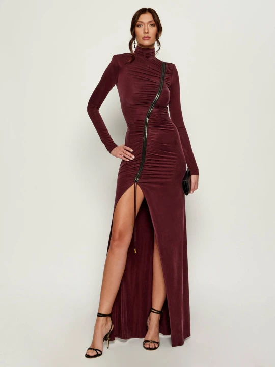 Zdjęcie produktu Elisabetta Franchi Sukienka bordowy