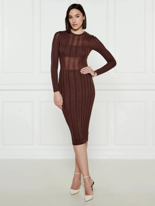Zdjęcie produktu Elisabetta Franchi Sukienka brązowy