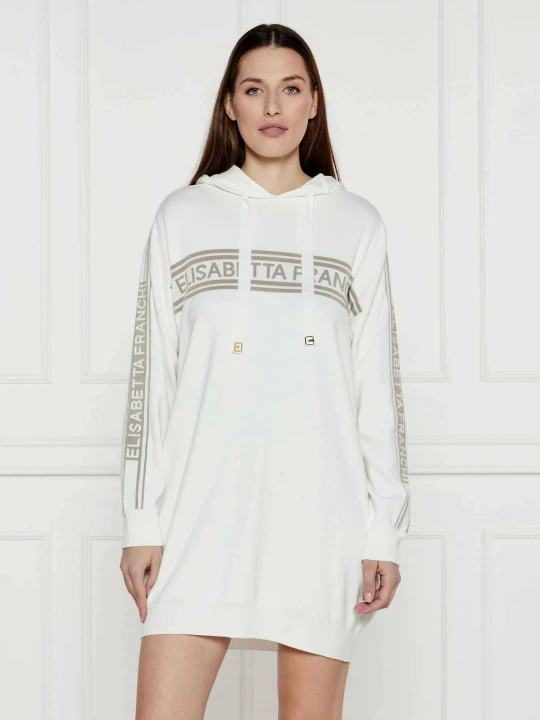 Zdjęcie produktu Elisabetta Franchi Sukienka ecru