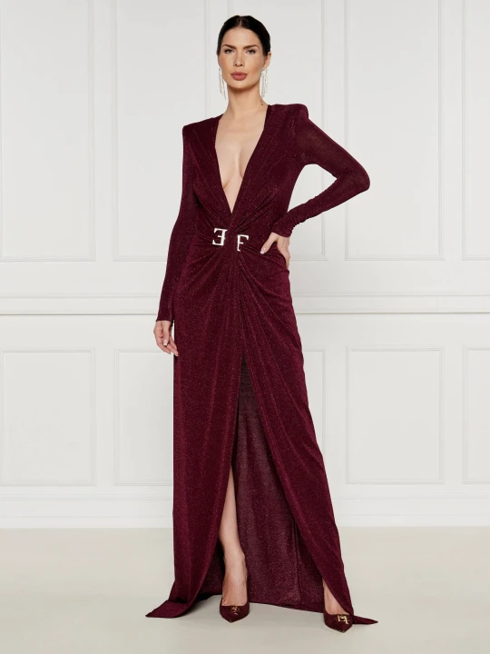 Zdjęcie produktu Elisabetta Franchi Sukienka bordowy