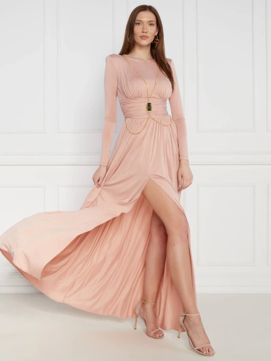 Zdjęcie produktu Elisabetta Franchi Sukienka pudrowy róż