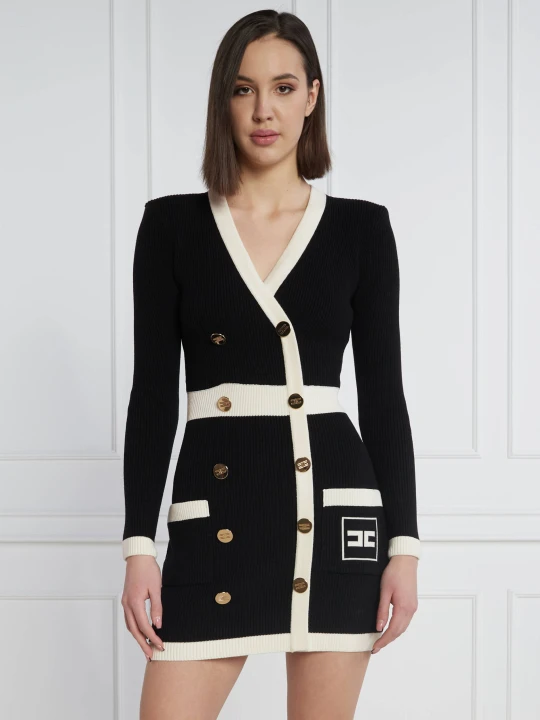 Zdjęcie produktu Elisabetta Franchi Sukienka czarny