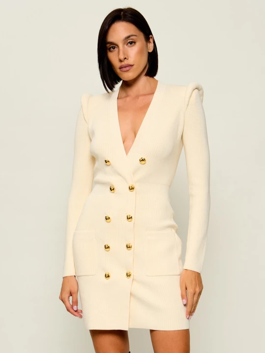 Zdjęcie produktu Elisabetta Franchi Sukienka beżowy