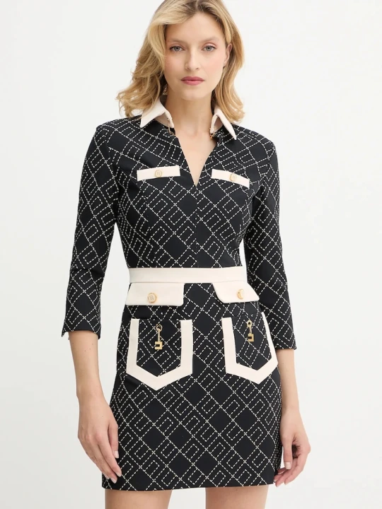 Zdjęcie produktu Elisabetta Franchi sukienka czarny