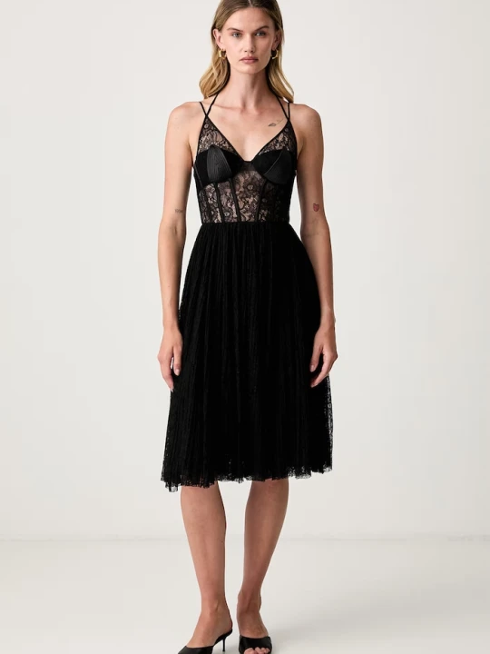 Zdjęcie produktu Elisabetta Franchi sukienka czarny