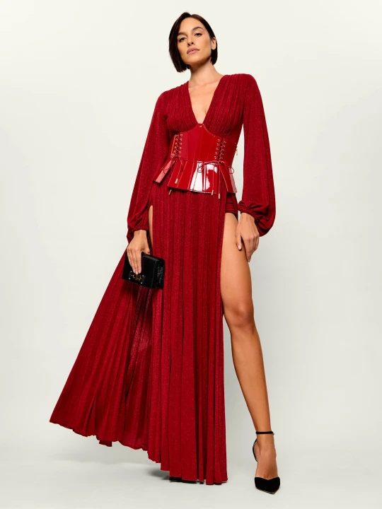 Zdjęcie produktu Elisabetta Franchi Sukienka czerwony