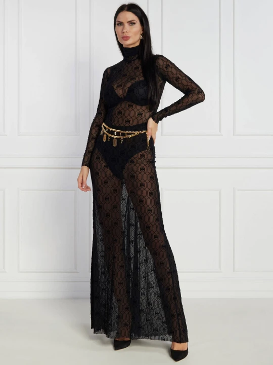 Zdjęcie produktu Elisabetta Franchi Sukienka + figi czarny