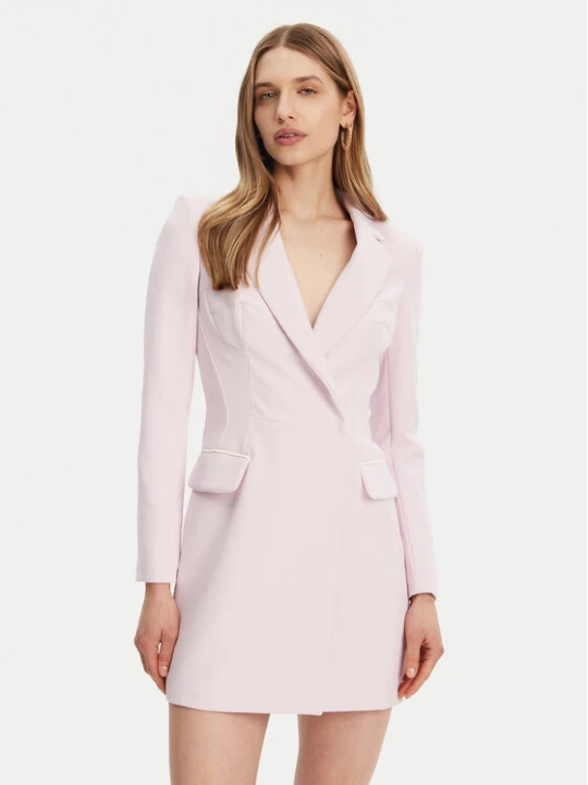 Zdjęcie produktu Elisabetta Franchi Sukienka koktajlowa AB-734-51E2-V600 Różowy Regular Fit