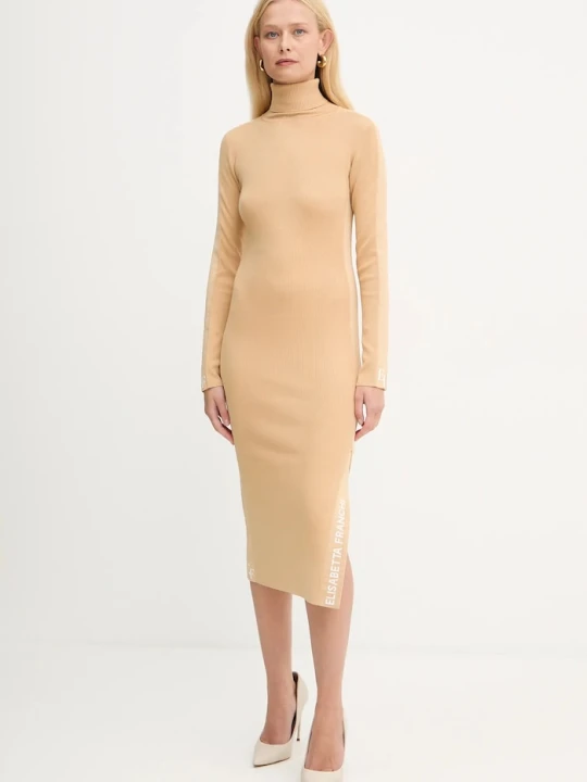 Zdjęcie produktu Elisabetta Franchi sukienka beżowy