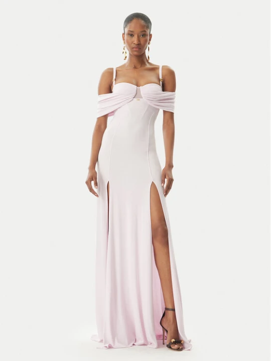 Zdjęcie produktu Elisabetta Franchi Sukienka wieczorowa AB-R08-51E2-V800 Różowy Regular Fit