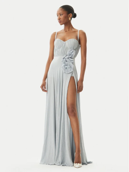 Zdjęcie produktu Elisabetta Franchi Sukienka wieczorowa AB-R22-52E2 Niebieski jasny Regular Fit