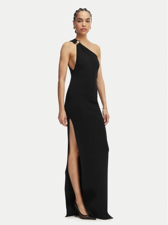 Zdjęcie produktu Elisabetta Franchi Sukienka wieczorowa AM-43B-62E2-V600 Czarny Slim Fit