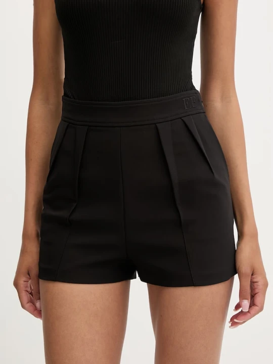 Zdjęcie produktu Elisabetta Franchi szorty eleganckie damskie czarny