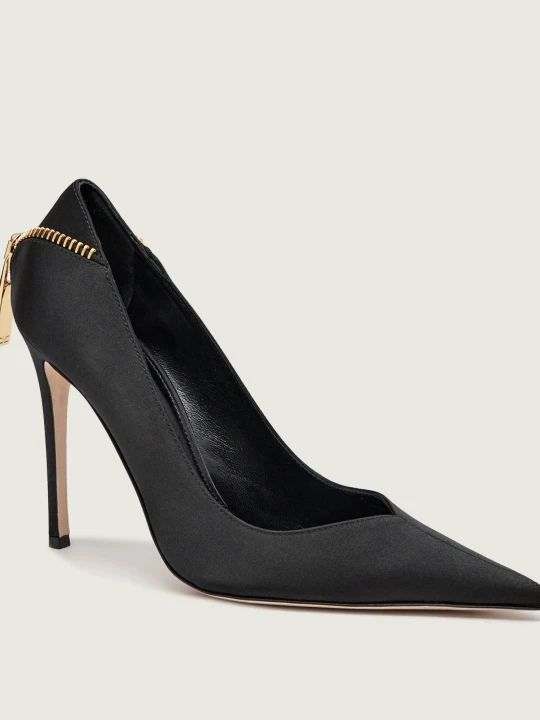 Zdjęcie produktu Elisabetta Franchi Szpilki | z dodatkiem skóry czarny