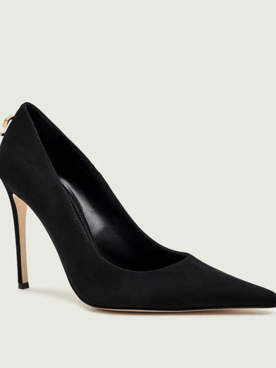 Zdjęcie produktu Elisabetta Franchi Szpilki | zamsz czarny