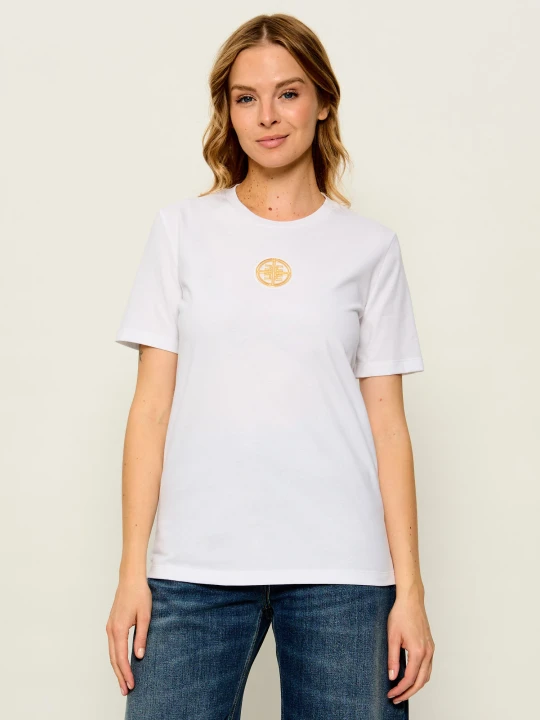 Zdjęcie produktu Elisabetta Franchi T-shirt | Oversize fit biały