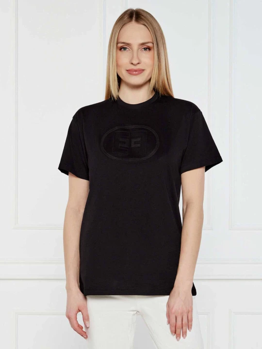 Zdjęcie produktu Elisabetta Franchi T-shirt | Regular Fit czarny