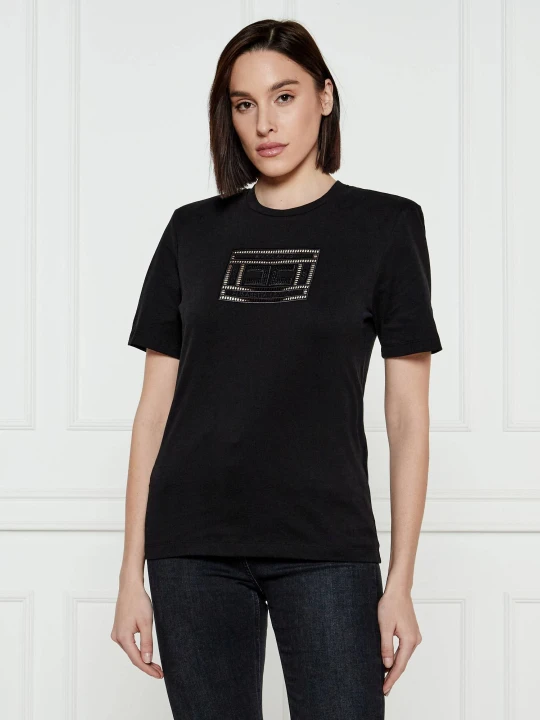 Zdjęcie produktu Elisabetta Franchi T-shirt | Regular Fit czarny